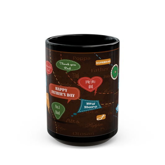 Dog Dad, Dog Mom, Cute Dog Mug (11 & 15 oz)