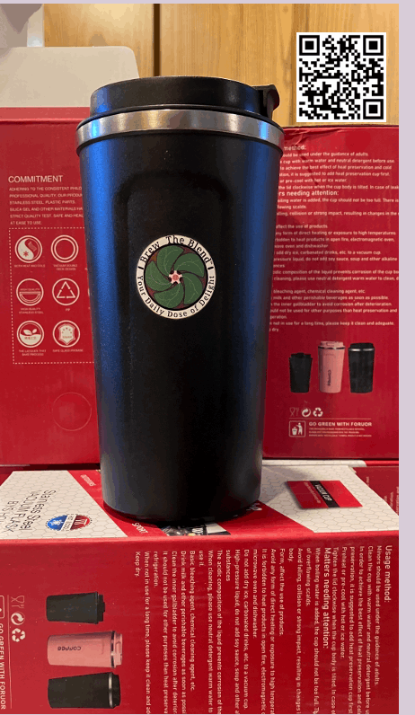Smart Insulated Thermos Stainless Steel Vacuum Thermos Bottle LED Display 500ml