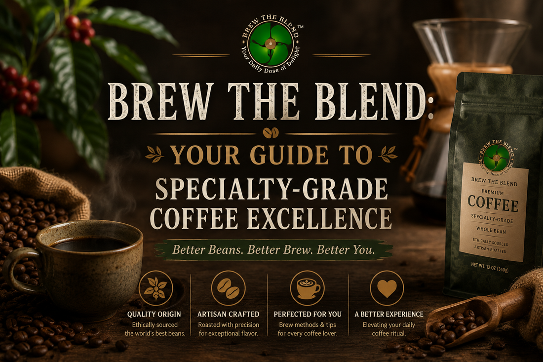 Brew the Blend: Your Guide to Specialty-Grade Coffee Excellence
