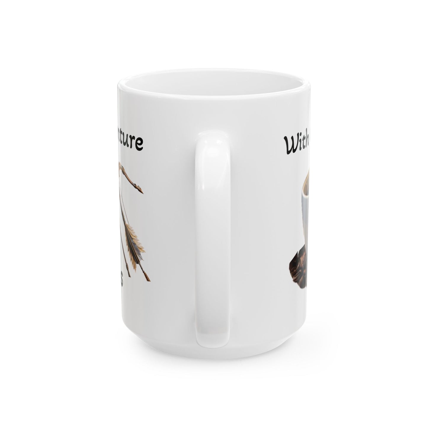 Adventure Awaits Ceramic Mug (11 & 15 oz)