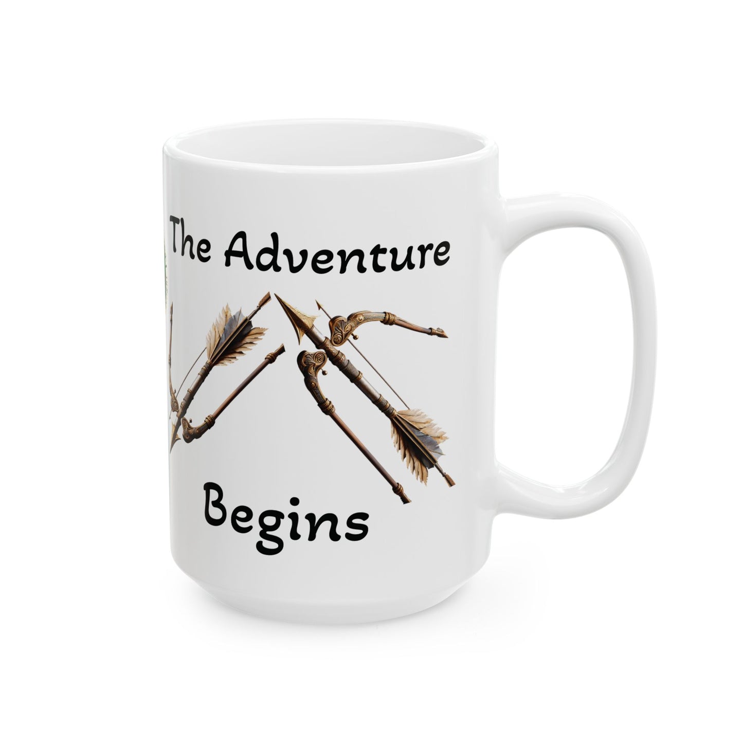 Adventure Awaits Ceramic Mug (11 & 15 oz)