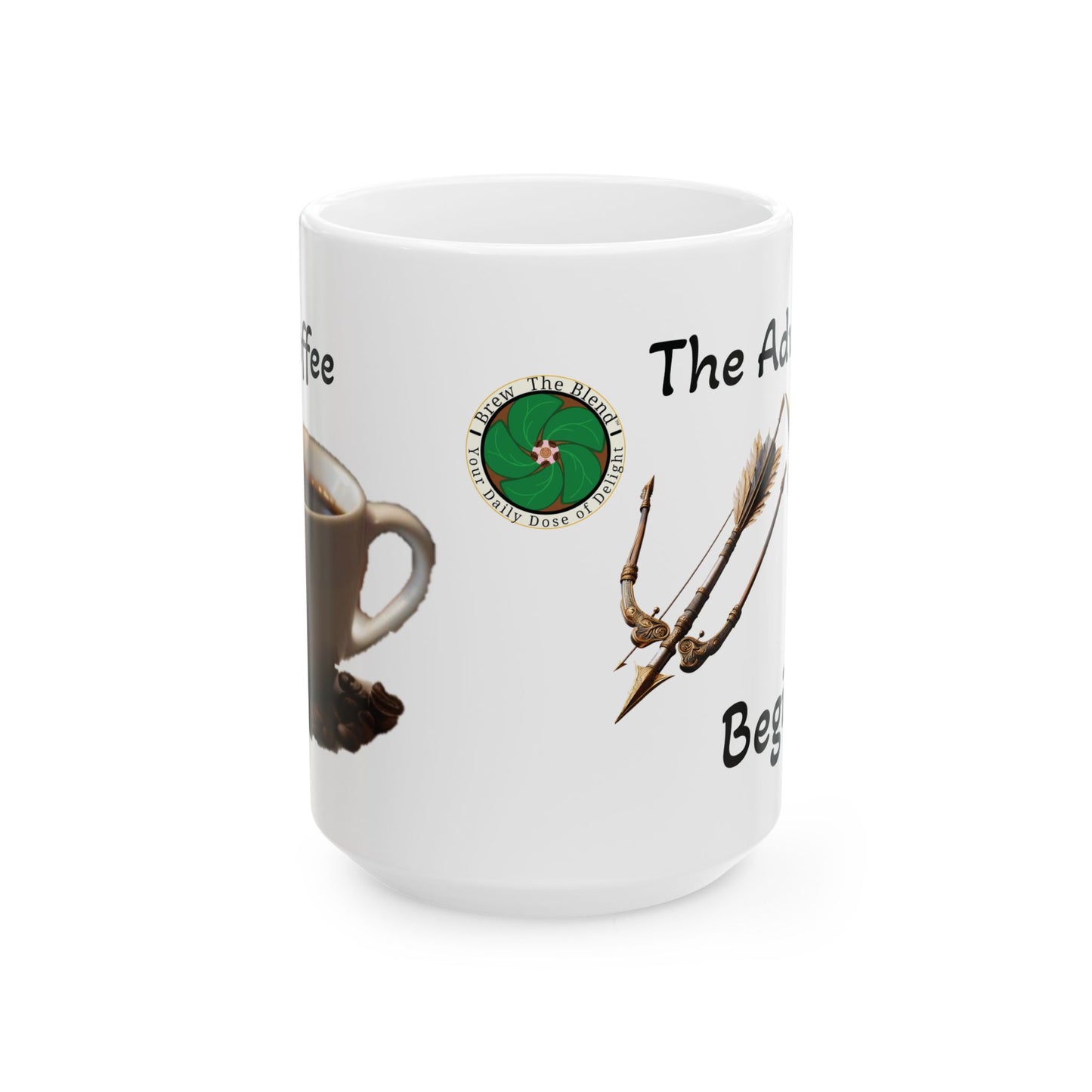 Adventure Awaits Ceramic Mug (11 & 15 oz)