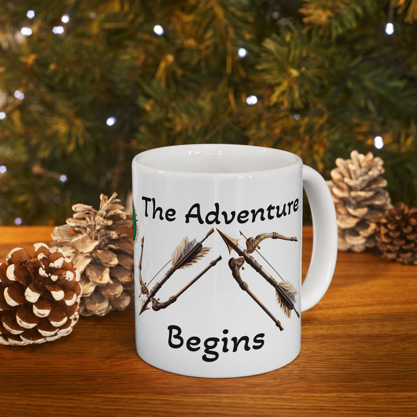 Adventure Awaits Ceramic Mug (11 & 15 oz)