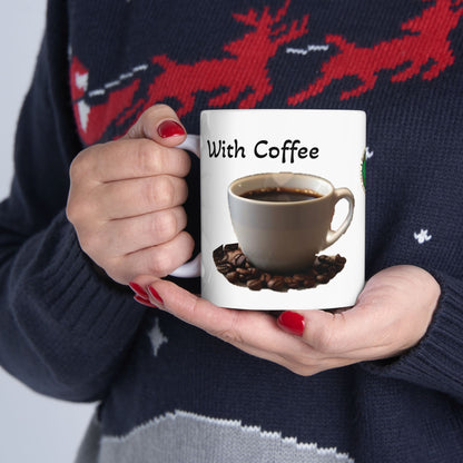 Adventure Awaits Ceramic Mug (11 & 15 oz)