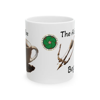 Adventure Awaits Ceramic Mug (11 & 15 oz)