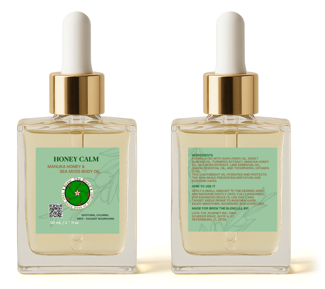 HoneyCalm - Manuka Honey Sea Moss Body Oil