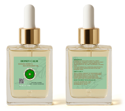 HoneyCalm - Manuka Honey Sea Moss Body Oil