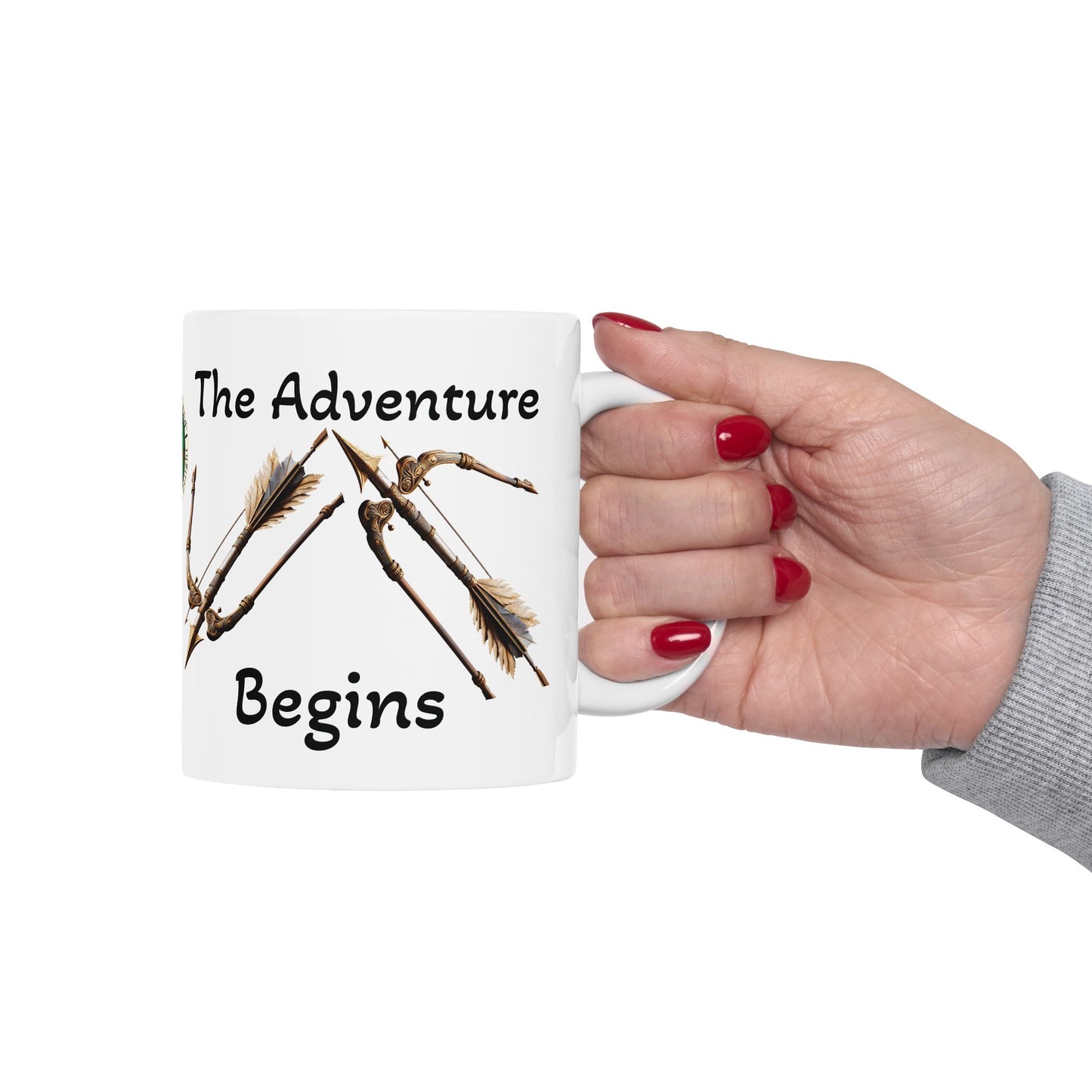 Adventure Awaits Ceramic Mug (11 & 15 oz)