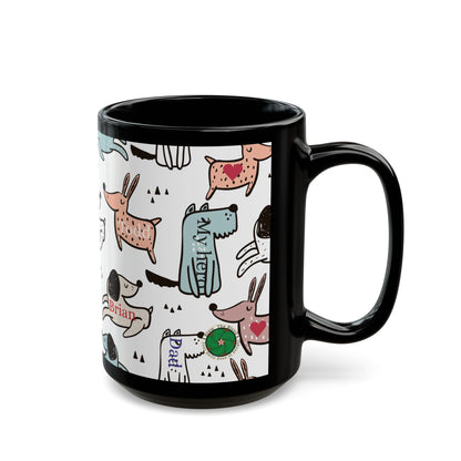 Dog Dad, Dog Mom, Cute Dog  Mug (11 & 15 oz)