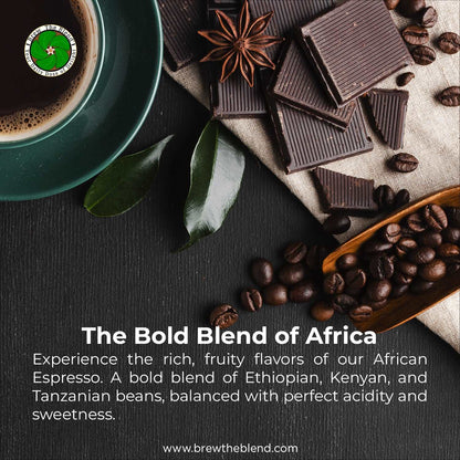 African Espresso - BREW THE BLEND