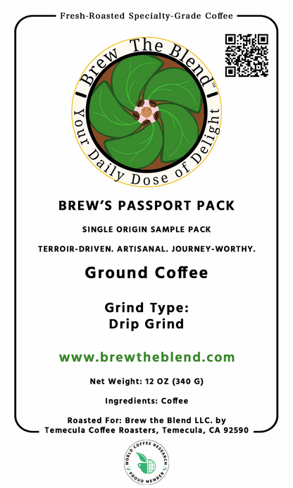 BREW’S PASSPORT PACK