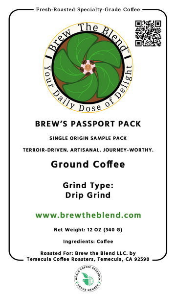 BREW’S PASSPORT PACK
