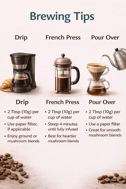 Mushrovia - Coffee with Mushrooms
