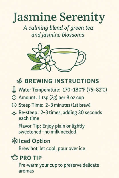 Jazmín FloraSteep
