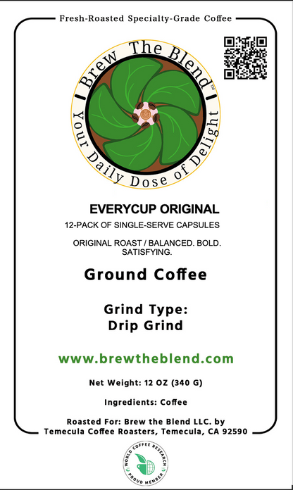 EveryCup Original - 12-Pack Single Serve Capsules