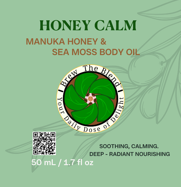 HoneyCalm - Manuka Honey Sea Moss Body Oil