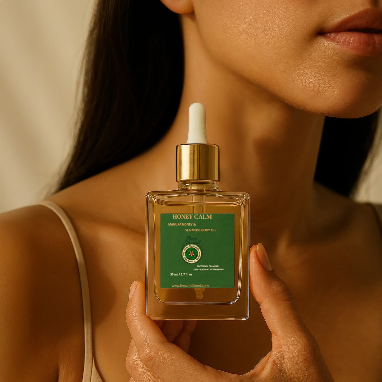 HoneyCalm - Manuka Honey Sea Moss Body & Post-Shave Oil