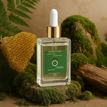 HoneyCalm - Manuka Honey Sea Moss Body & Post-Shave Oil
