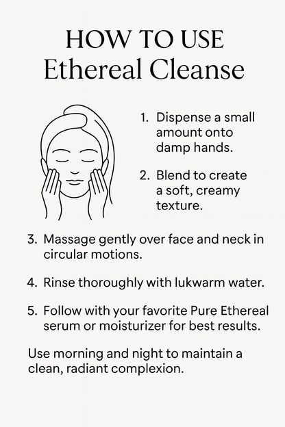 Ethereal Cleanse - Daily Nourishing Facial Cleanser