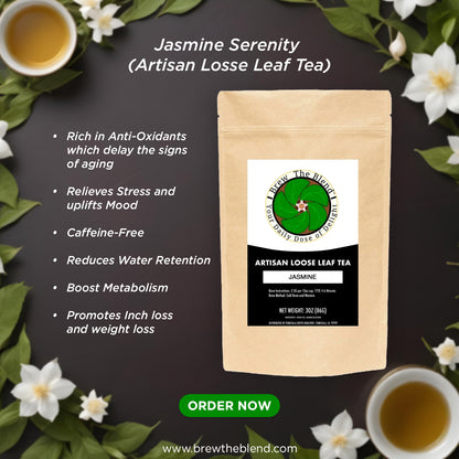 Jasmine serenity leaf tea 