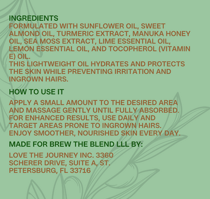 HoneyCalm - Manuka Honey Sea Moss Body Oil