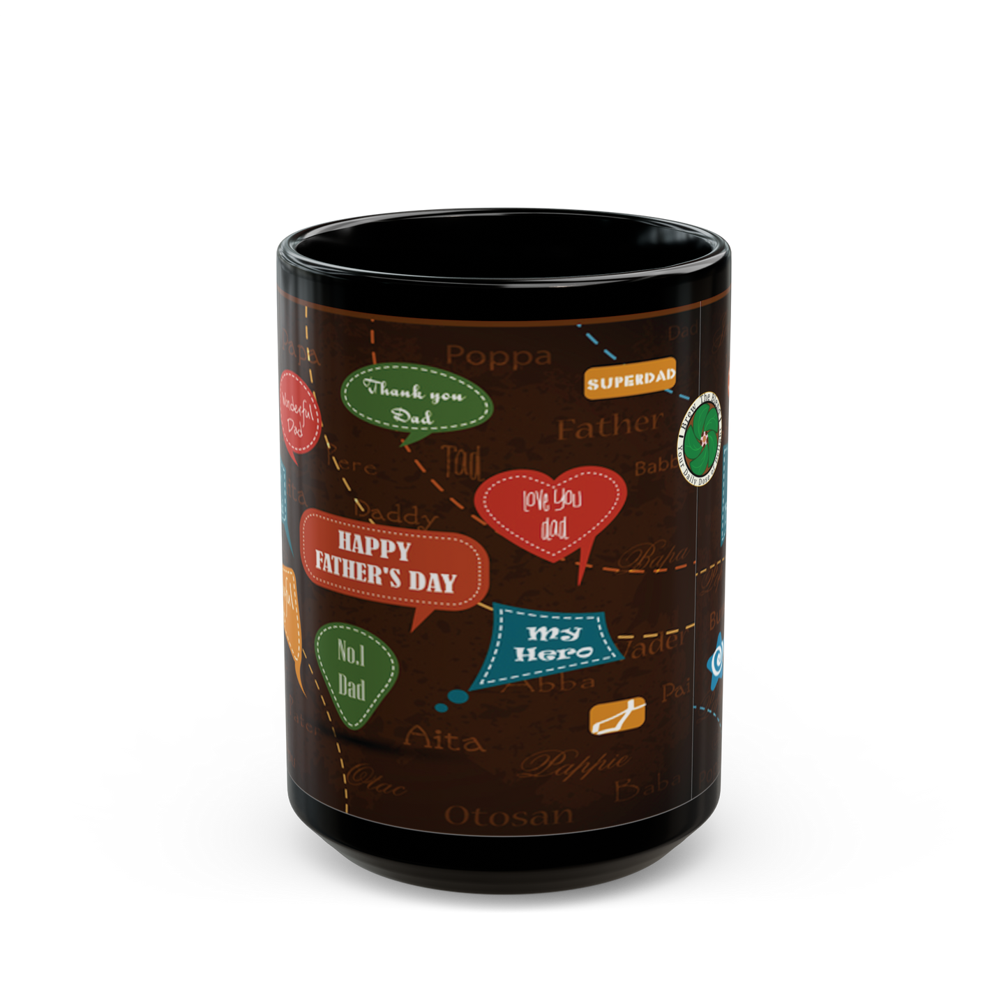 Dog Dad, Dog Mom, Cute Dog  Mug (11 & 15 oz)