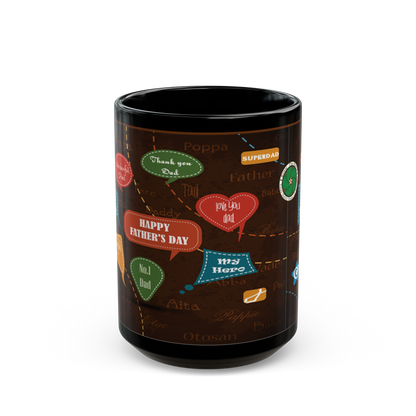 Dog Dad, Dog Mom, Cute Dog  Mug (11 & 15 oz)