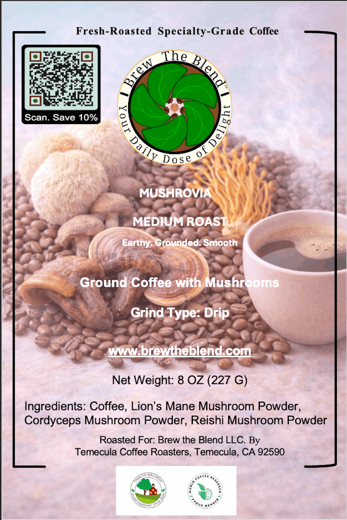 Mushrovia - Coffee with Mushrooms