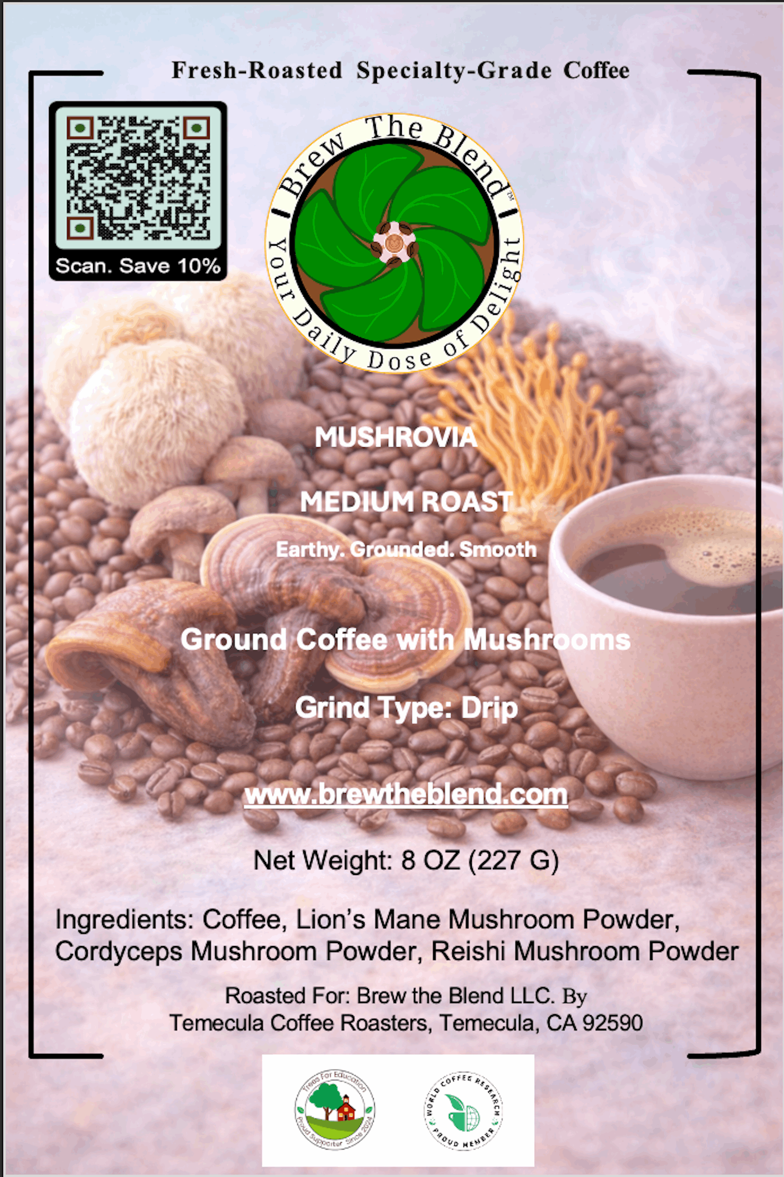 Mushrovia - Coffee with Mushrooms