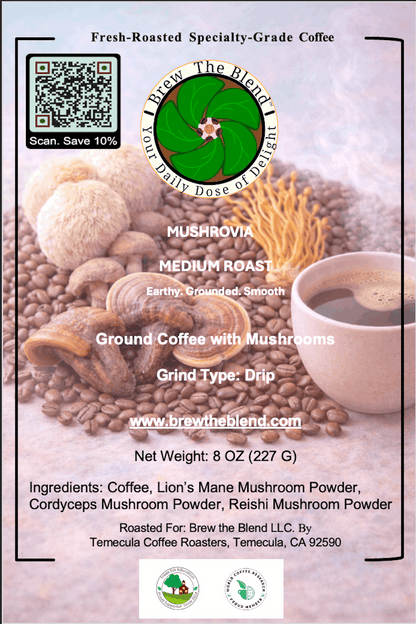 Mushrovia - Coffee with Mushrooms