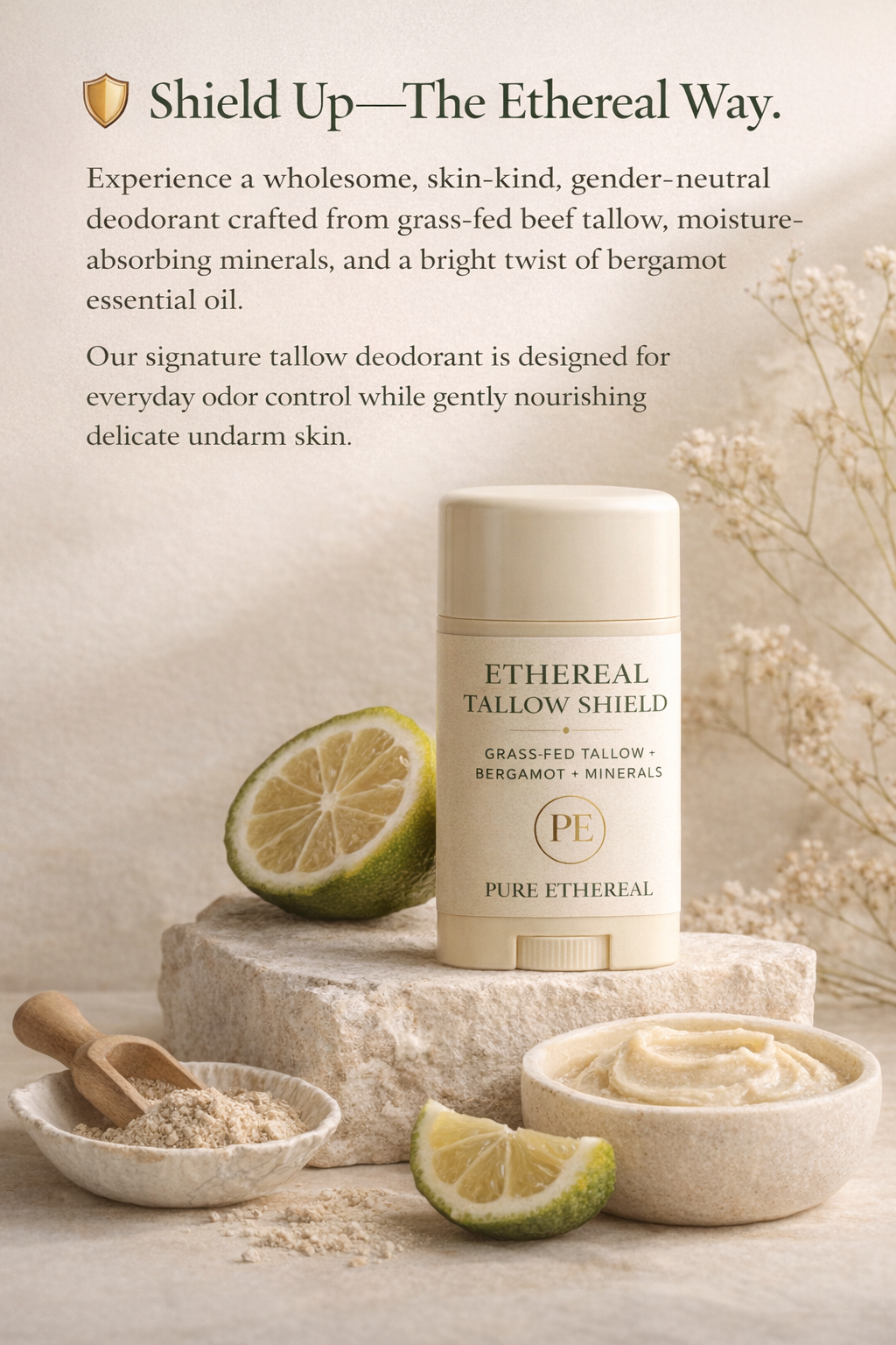 Ethereal Tallow Shield Deodorant