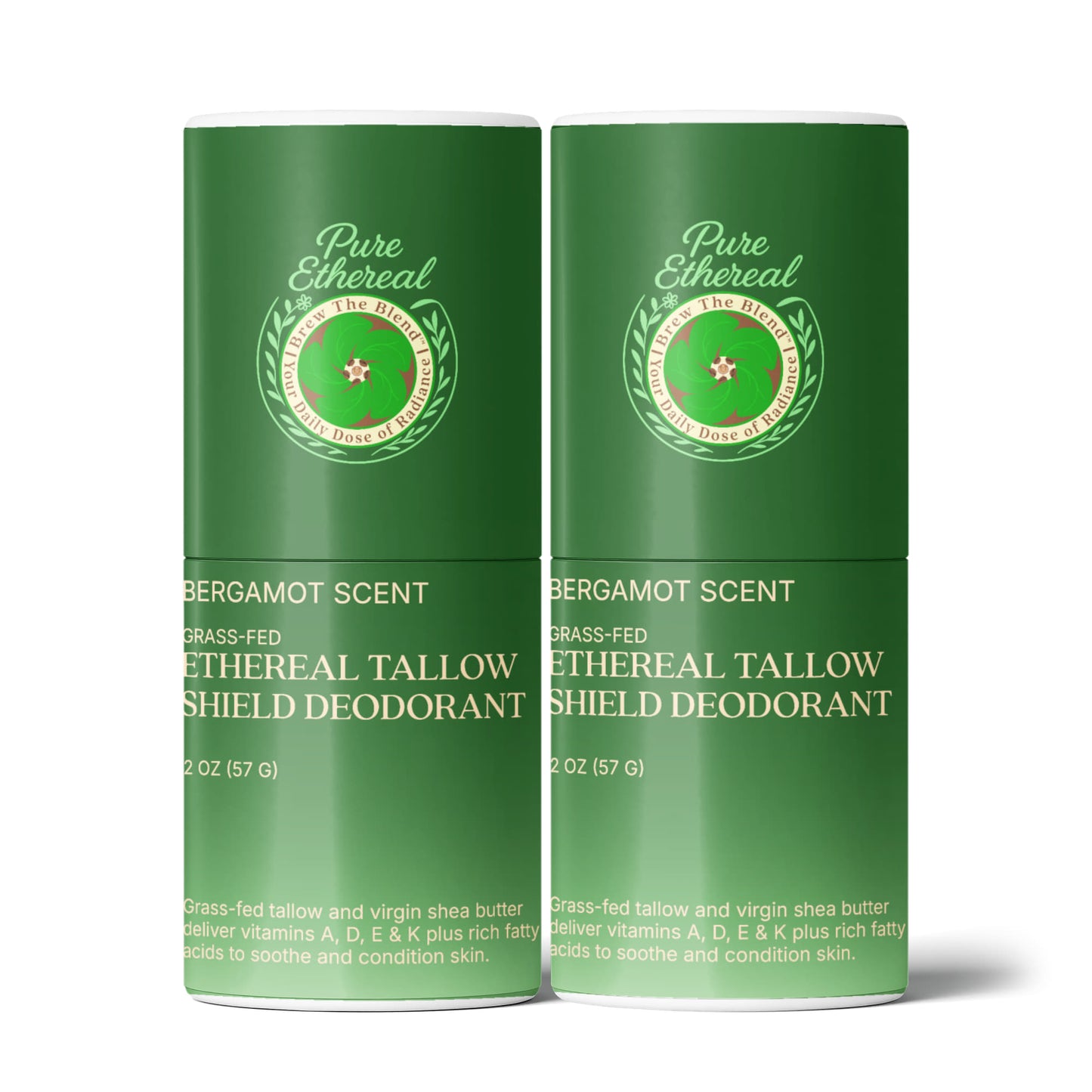 Ethereal Tallow Shield Deodorant - 2 Pack