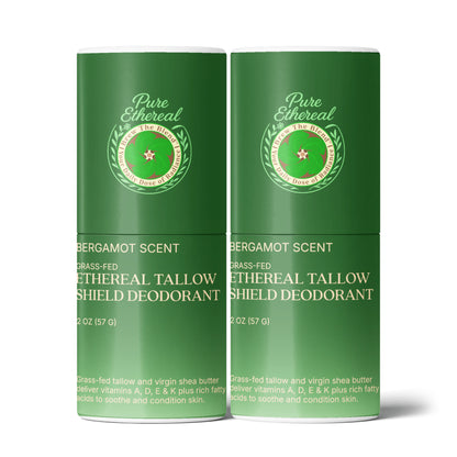 Ethereal Tallow Shield Deodorant - 2 Pack