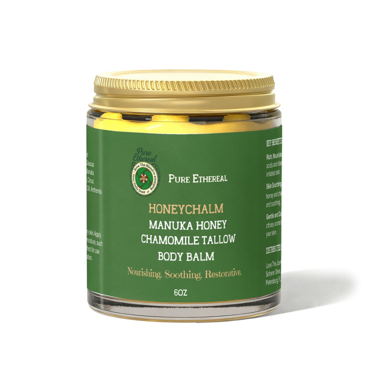HONEYCHALM Manuka Honey Chamomile Tallow Body Balm