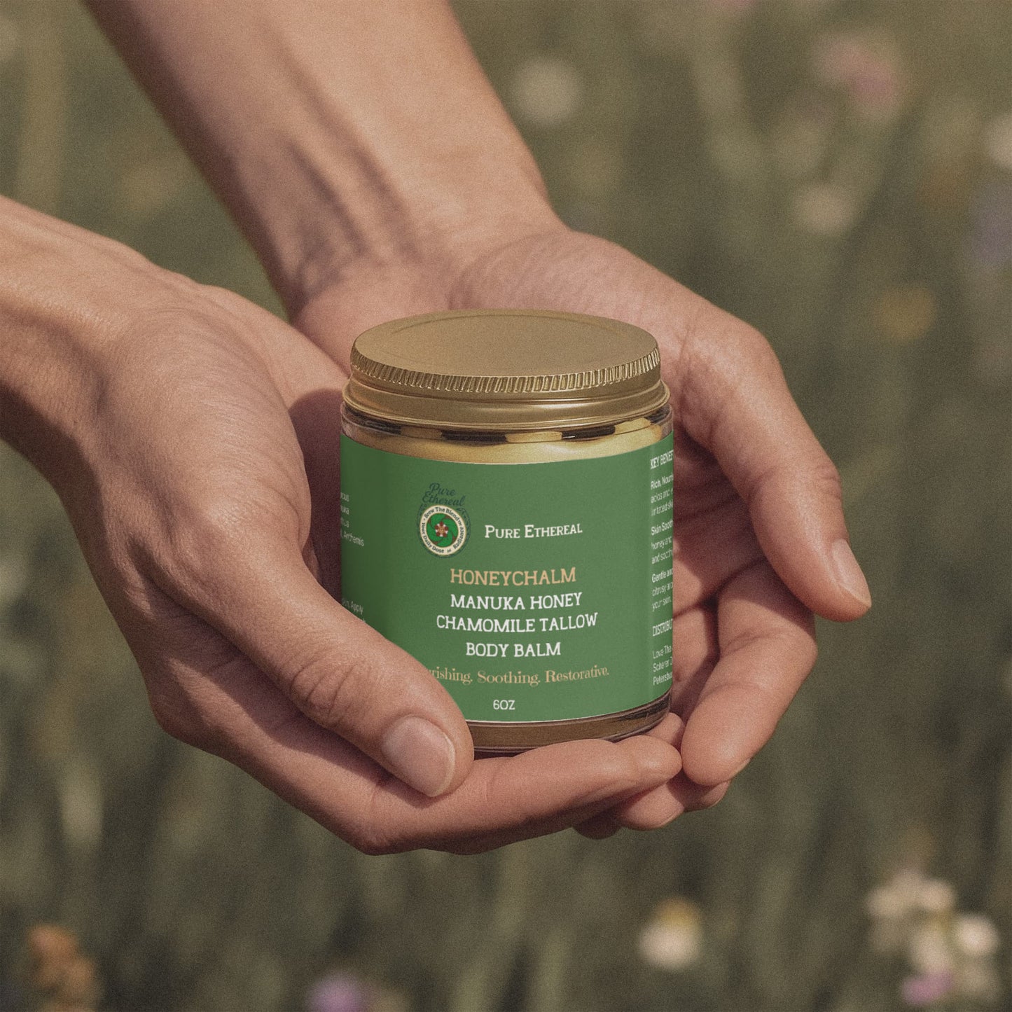 HONEYCHALM Manuka Honey Chamomile Tallow Body Balm