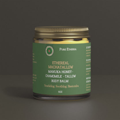 ETHEREAL MACHATALLOW Manuka Honey Chamomile Tallow Body Balm