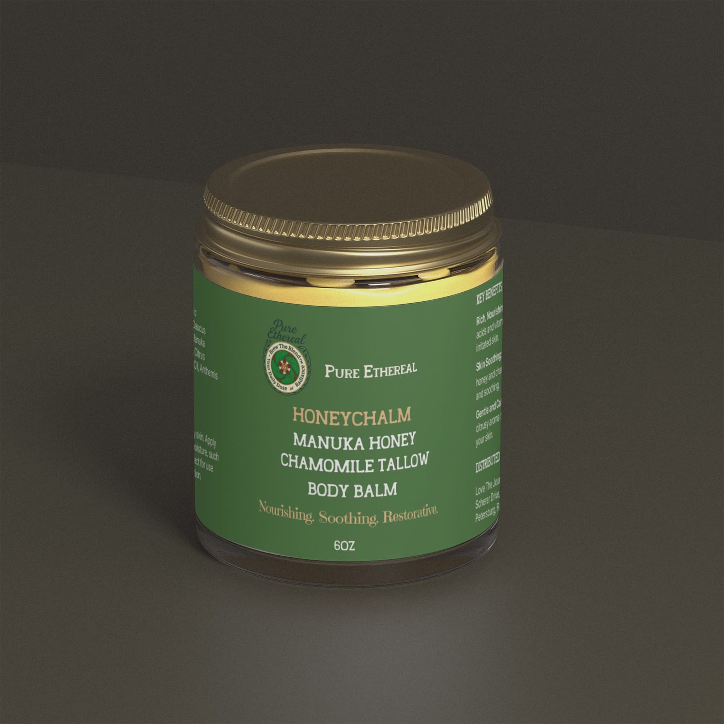 HONEYCHALM Manuka Honey Chamomile Tallow Body Balm