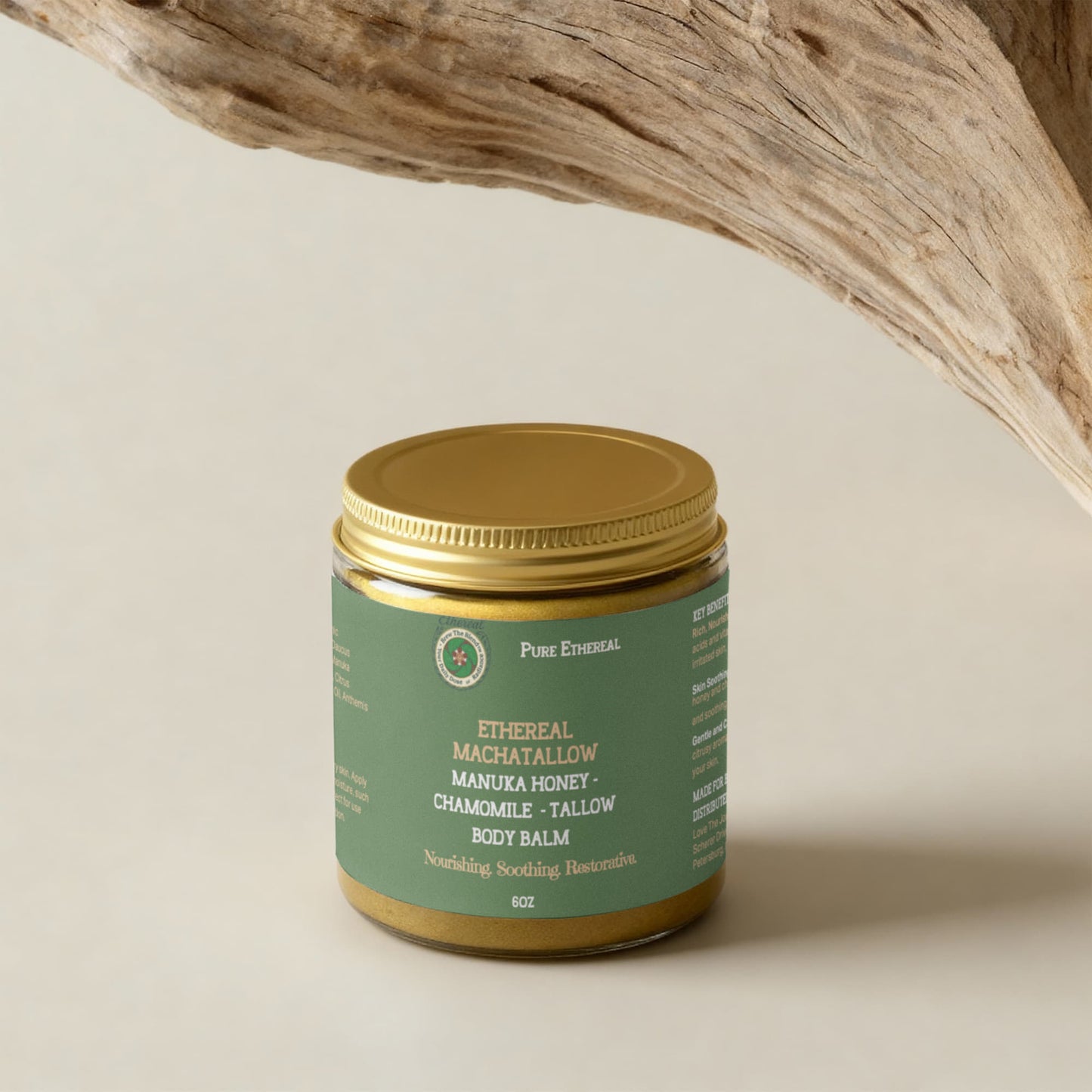 ETHEREAL MACHATALLOW Manuka Honey Chamomile Tallow Body Balm