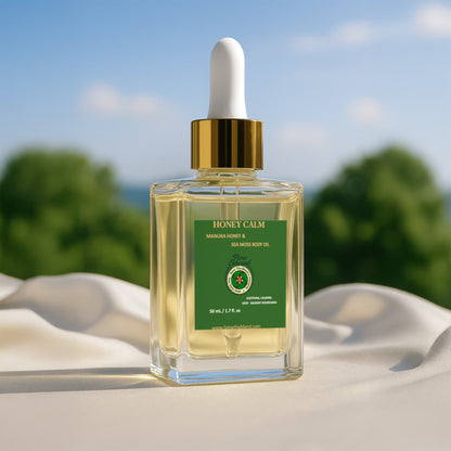 HoneyCalm - Manuka Honey Sea Moss Body & Post-Shave Oil